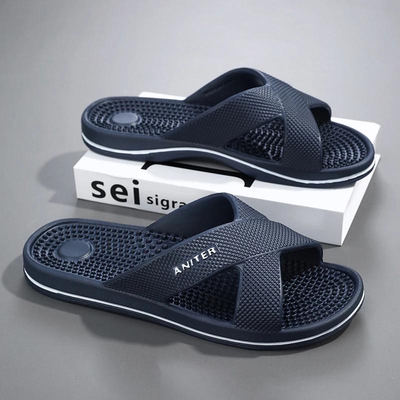 Size 48 Massage Slippers Men's - огляд і ціна Foot Bath Massager