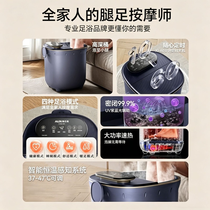 Electric Foot Bath Bucket, Aut - огляд і ціна Foot Bath Massager