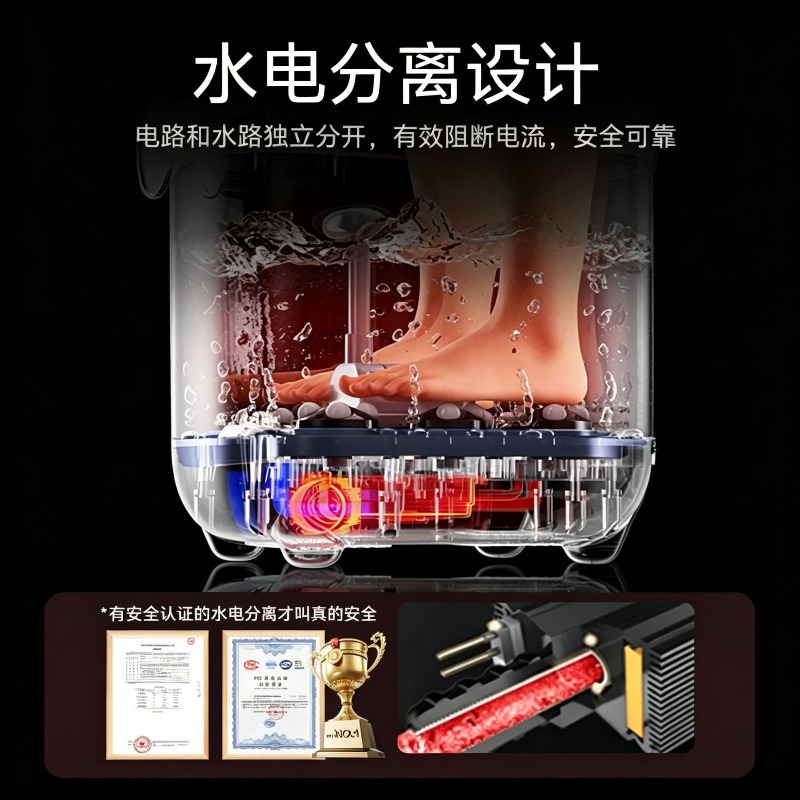 Electric Foot Bath Bucket, Aut - огляд і ціна Foot Bath Massager