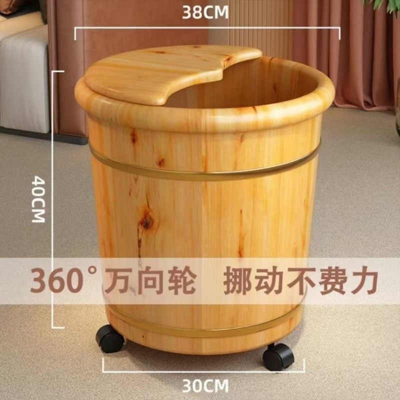 Wooden Foot Soaking Bucket, So - огляд і ціна Foot Bath Massager