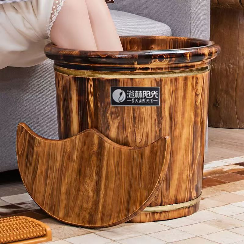 HYS cedar foot bucket foot mas - огляд і ціна Foot Bath Massager