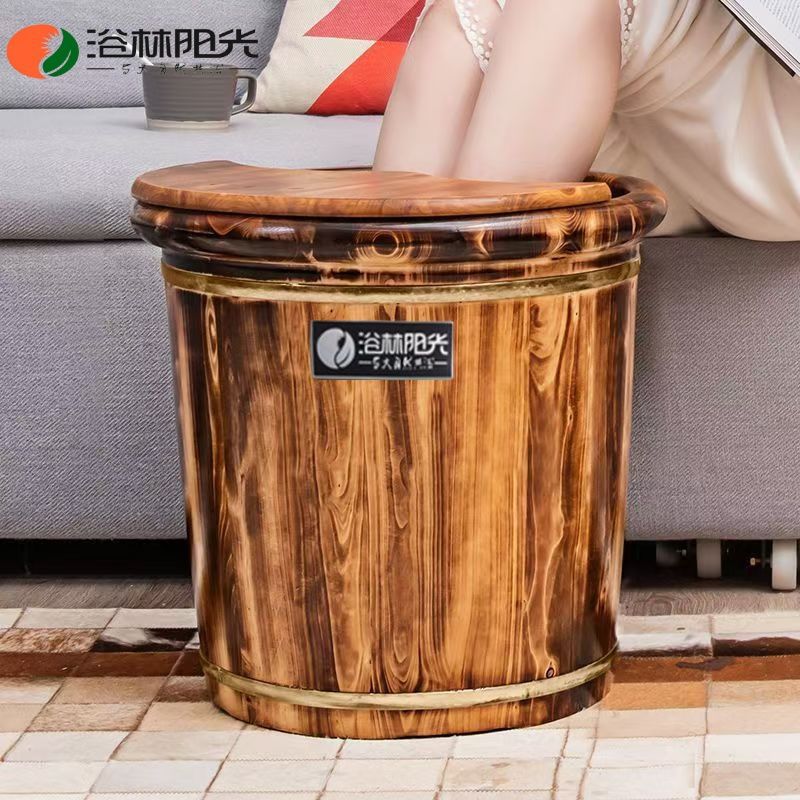 HYS cedar foot bucket foot mas - огляд і ціна Foot Bath Massager