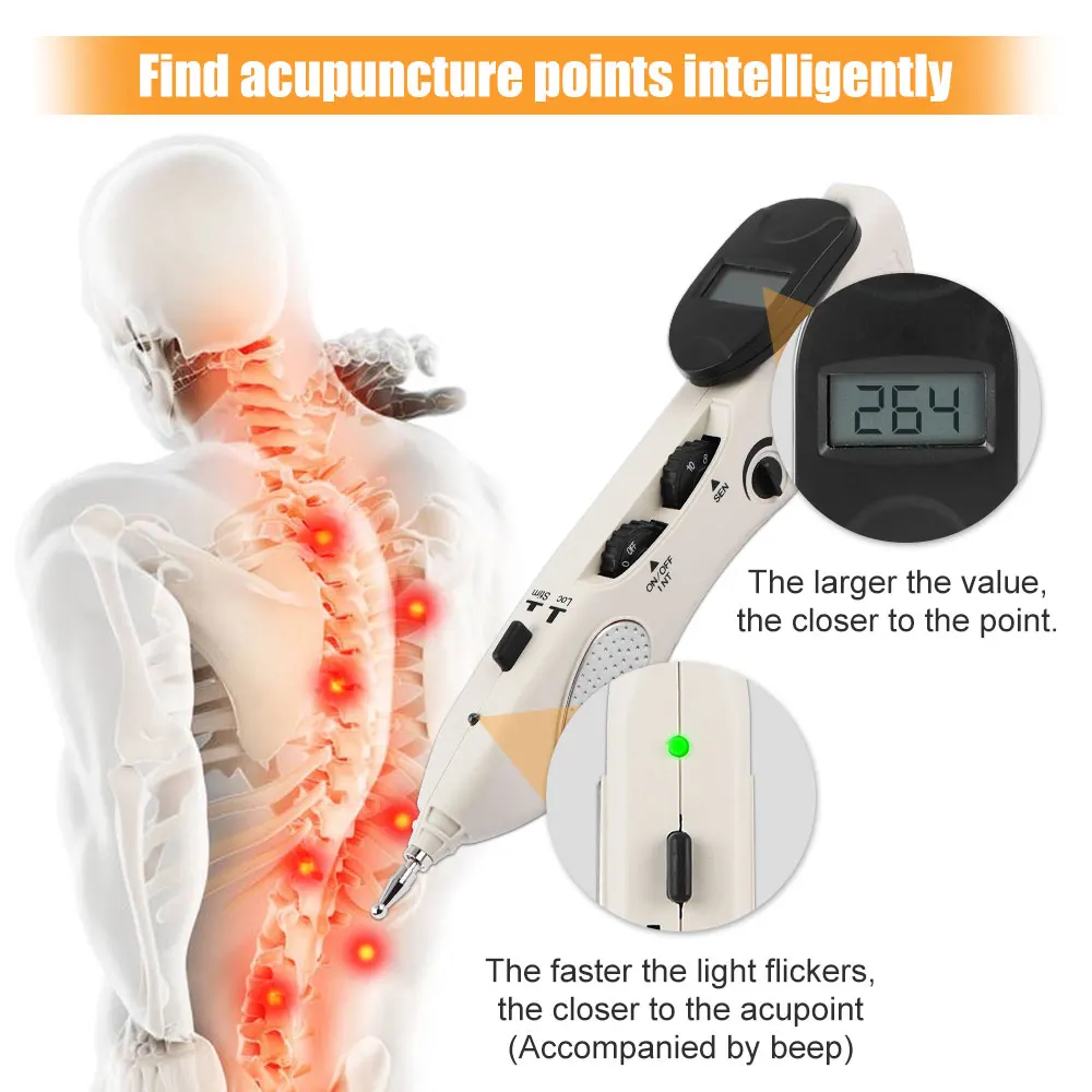 Smart Acupuncture Pen Electric - огляд і ціна Foot Bath Massager